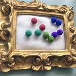 【5色ペア10コセット】#czechbeads #チェコビーズ　orange10㍉