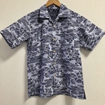 アロハシャツ  メンズ　浴衣より　M  即発送　