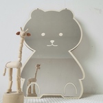 新品♡くまさん アクリルミラー 鏡　子供部屋　ウォールミラー