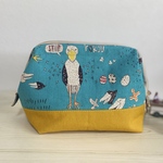 ハシビロコウいっぱいのワイヤーポーチ