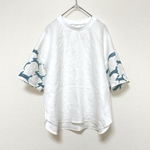 お取り置き◎ミナペルホネン　 runrunrun  ベルギーリネン　Tシャツブラウス