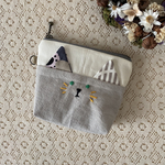 てのひらポーチ　ねこちゃんといっしょ