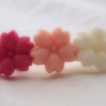 砂糖菓子バレッタ（桜）