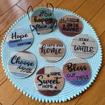 ダイアモンドアート コースター (完成品)