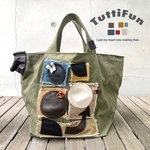 tuttifun＊革のmaru⤴︎バッグ