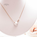 【14kgf】OnePetalペタルPearlクレオはなびらパールネックレス　Silverシルバー