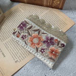 インド刺繍アクセサリーポーチ　S size