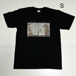 クリムト 生命の樹　綿5.6オンスヘヴィーウエイトTシャツ Sサイズ　黒　SMLも有り