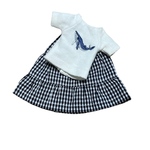 訳あり！クジラTシャツ&ティアードスカート