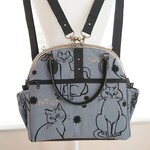 3wayバッグ♡口金30㌢・リュック・ショルダーバッグ・がま口バッグ