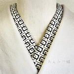 ジョーゼットの半衿 スクエアつなぎ