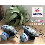 レトロな　♡  フェルトカメラ　わんこカメラ