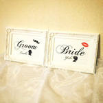 結婚式 受付 GROOM&BRIDEセット