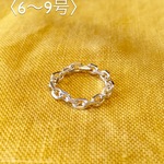 【6〜9号まで】シルバー925 チェーンリング
