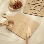 【木製おままごとシリーズ　カッティングボード】chopping board 木製おままごと　木製玩具　おままごと　キッチントイ　まな板　インテリア