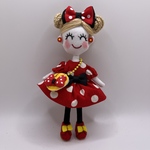 ハンドメイドドールチャーム　バックチャーム　お人形