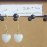 ハートのピアス