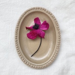 《再販》 Vivid color brooch【pink】
