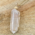 女神巻き®︎ Sirius™  Quartz Crystalのペンダントトップ  DAVID GEIGER MINERALS