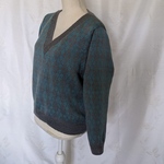 【70％OFF】アーガイルセーター　グレー＆グリーン