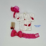 ドール服　金魚浴衣