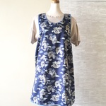 和柄エプロン　昇龍柄
