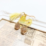 レモンカラー 🍋∗*ﾟ のイニシャルキーホルダー