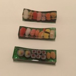 箸置き３個セット　寿司だらけ「竹・梅・助六」
