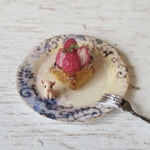 ナノブタ　イチゴのデニッシュ🍓