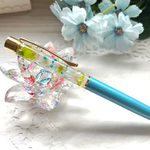 ハーバリウムボールペン　ハンドメイド　替芯付き