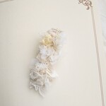 ままちゃん様ご予約品)アンティークレースのヘアクリップ④