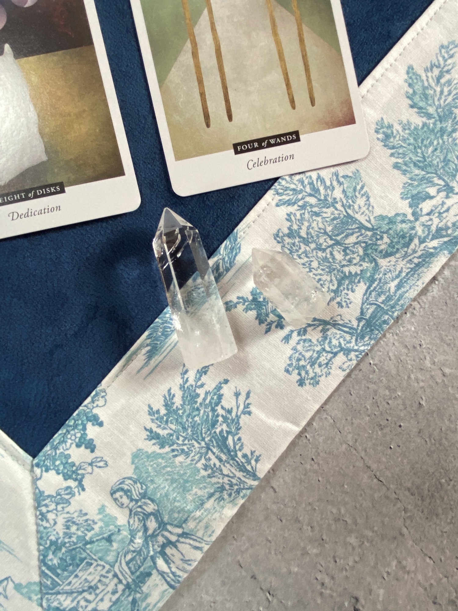 タロットクロス トワルドジュイ☆Handmade tarot cloth タロットクロス トワルドジュイ☆Handmade tarot cloth - メルカリ