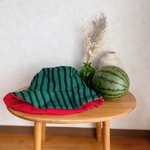 スイカのバケットハット🍉【親子でおそろいも♡】