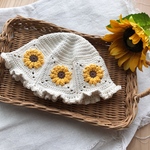 ひまわりバケットハット🌻