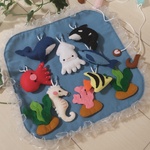 フェルトままごと　お魚釣り