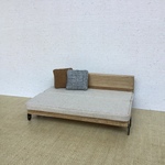 ドール用　ベッド⇄ソファ　ミニチュア家具