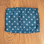マナーベルト 星柄 ネイビー 接触冷感ニット
