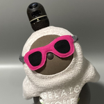 LOVOTサングラスアイマスク（W型×ピンク×G）