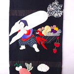 【出来上がり】大根娘のタペストリー