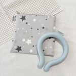 保冷ポーチ⭐️グレー星 アイスリング用
