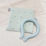 保冷ポーチ🌼ミントフラワー アイスリング用