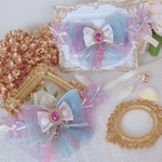 ☆マーメイドプリンセスのフリルリボンチョーカー☆ ペット用アクセサリー ペット用チョーカー 夏 海 人魚姫 貝殻 撮影会 誕生日 うちの子記念日 結婚式 バースデー ウェディング