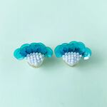 Flower petal LBU × DBU ear cuff (NO.9211)