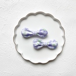 ୨୧ ぷっくりリボン mini  purple