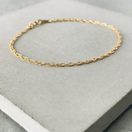 再販！14kgf ✴︎ロープチェーン✴︎ブレスレット／アンクレット