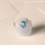 蒼い氷のリング*単品*