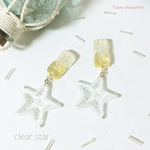 clear star☆ピアス/イヤリング