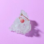 今月のサービス品♪【再販】インカローズ 天然石 オープン ピンキーリング