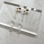 ゴールド✖︎バブルpierce・earring