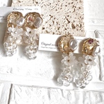 ﾋﾟｱｽ / Frosted Glass flower  accessory